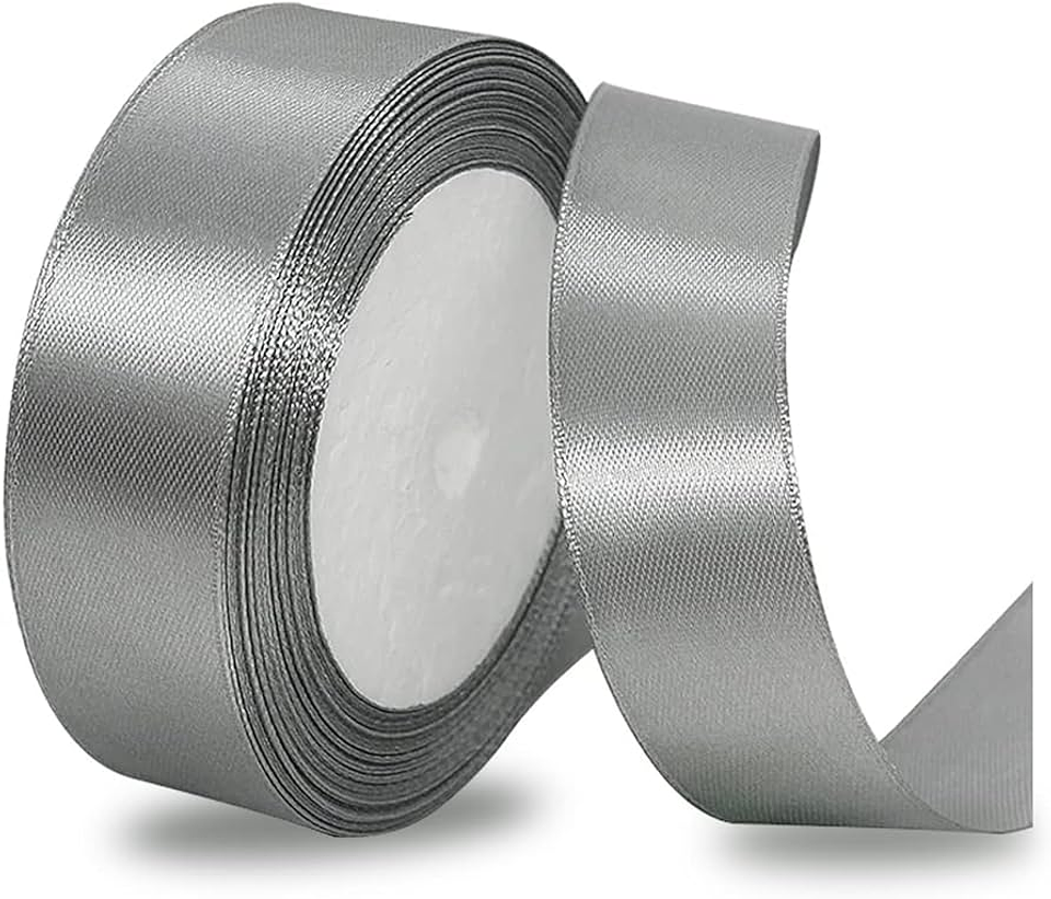 Cinta raso 15mm x 25mts gris motarro 1