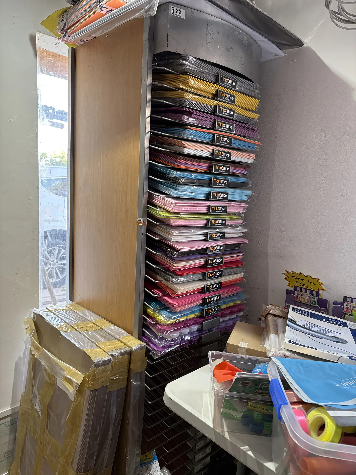 Estante Organizador Cartulinero Goma Eva Cartulinas 1