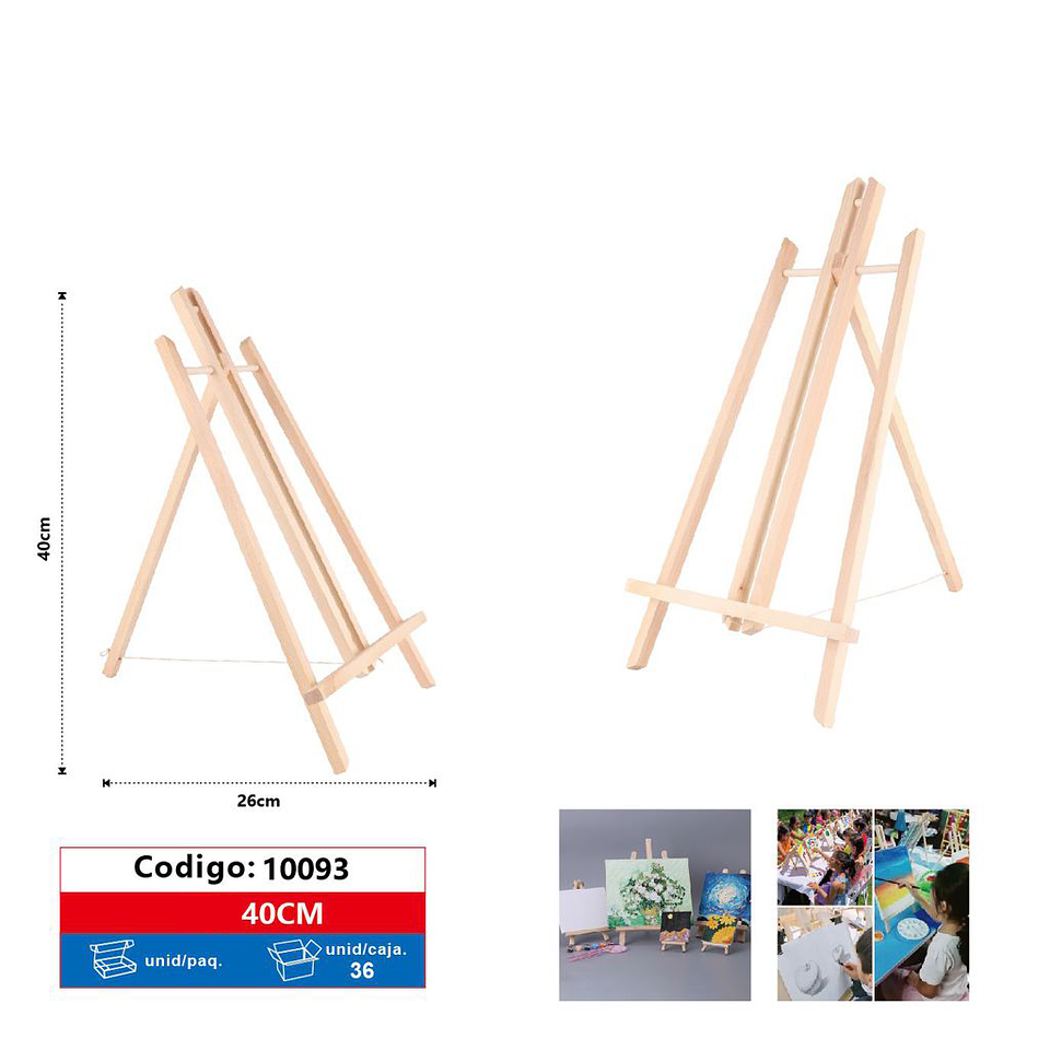 Atril Pintura Sobremesa 40cm 1