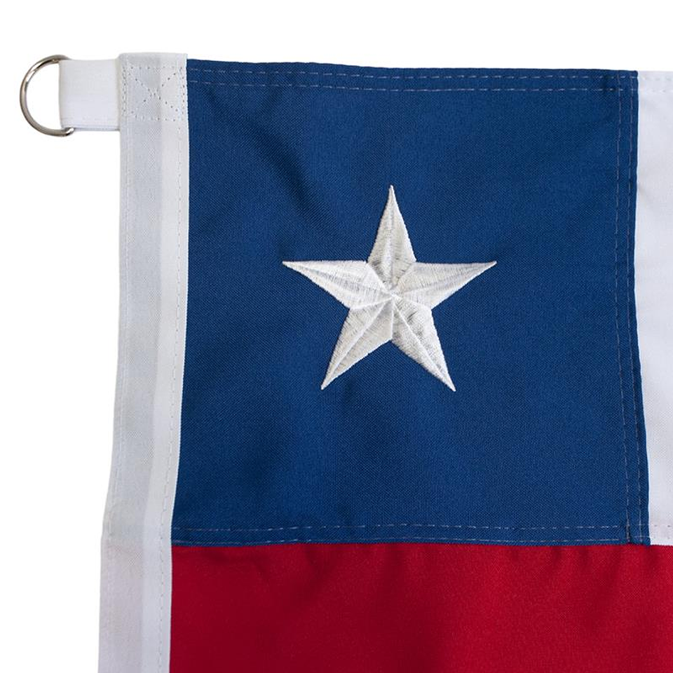 Bandera Chilena 35X55cm Estrella Bordada 1