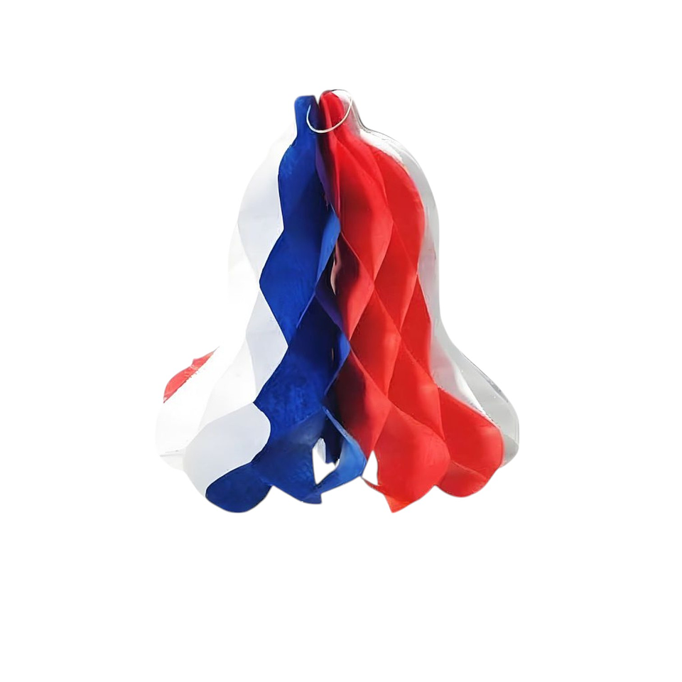 Campana Dieciochera Tricolor 20cm 1