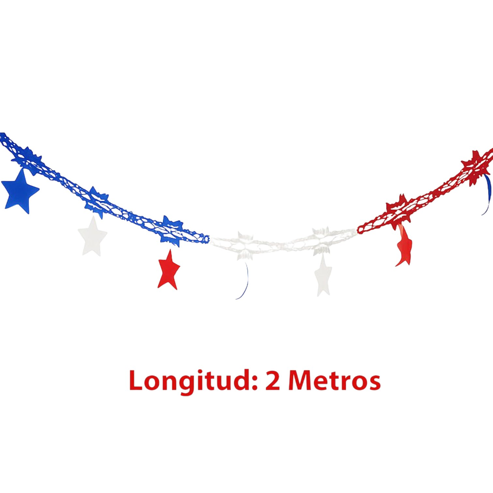 Guirnalda Dieciochera Estrella 2mts 1