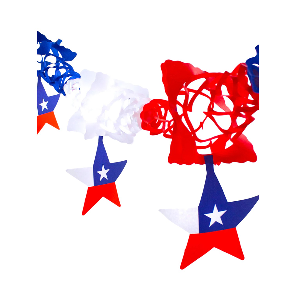 Guirnalda Fiestas Patrias Estrella Chilena 1