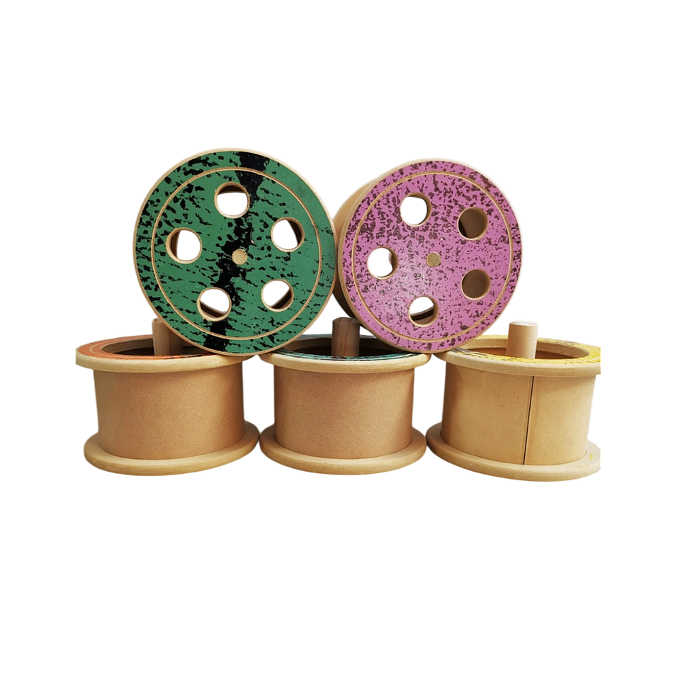 Carrete Volantín 6 Pulgadas Color Surtido 1