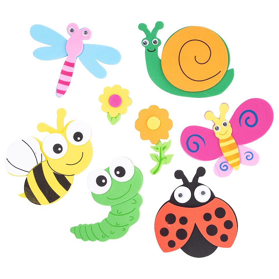 Block Sticker Goma Eva Insecto Surtido (069) Creative 2