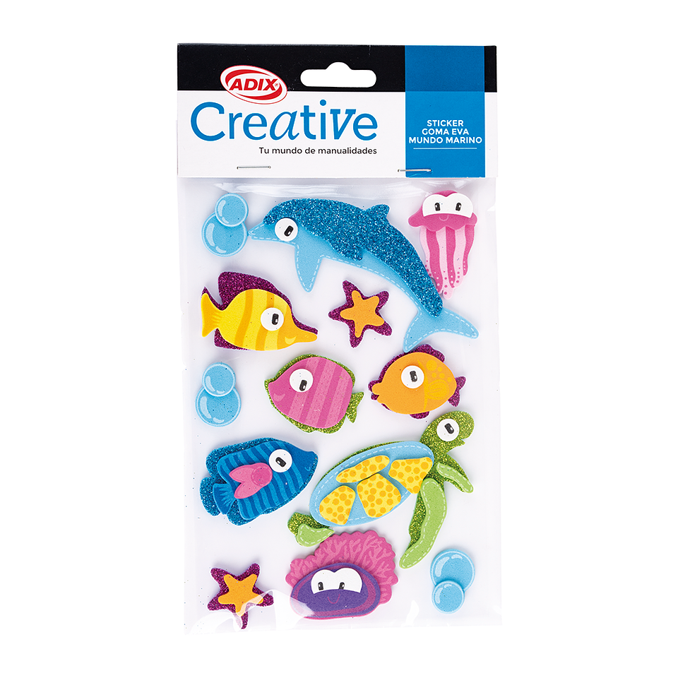 Block Sticker Goma Eva Marino Surtido (076) Creative 1