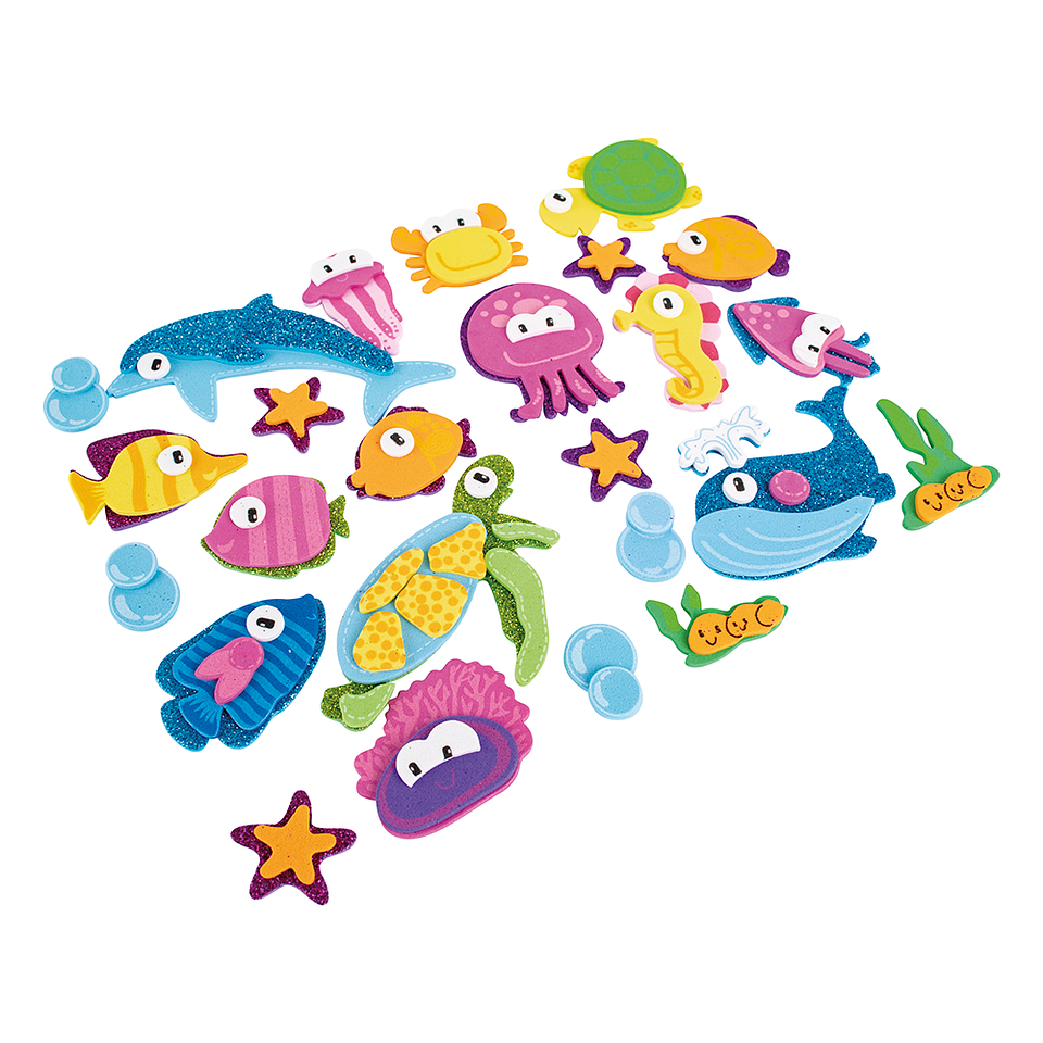 Block Sticker Goma Eva Marino Surtido (076) Creative 2