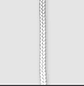 Cuerda o Driza de Polipropileno Trenzado 6mm Blanco Metro para Bandera - Miniatura 1