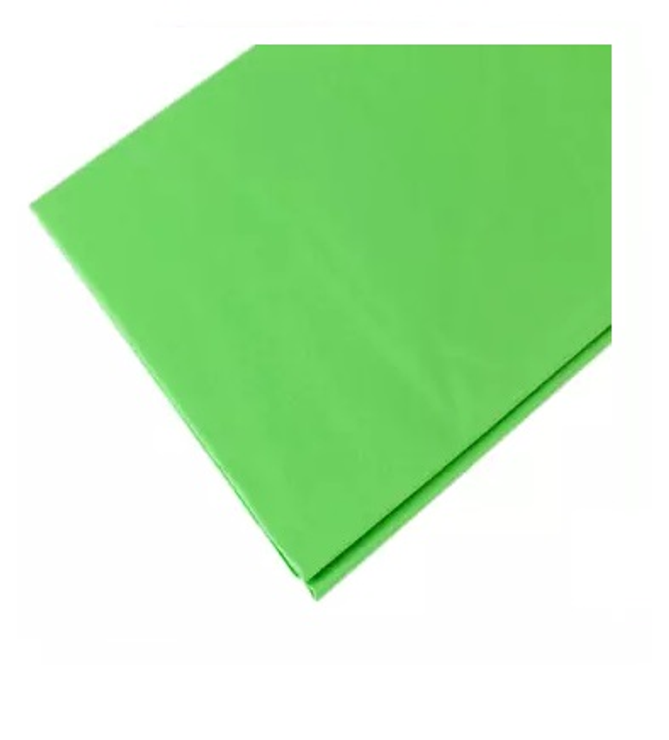 Pliego Papel Seda Volantin Color Verde Limon 22grs 50x75cm Art&Craft 1