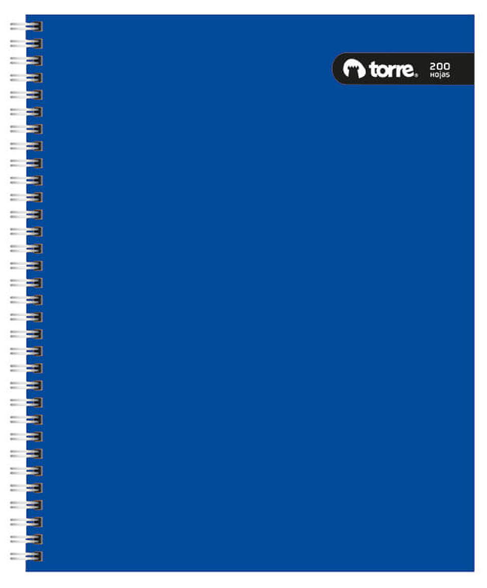 Cuaderno Clásico University Matematicas 7mm 200hjs Torre 2