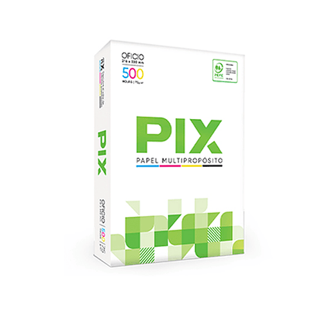 Resma Papel Fotocopia Oficio 75grs 500hjs Pix