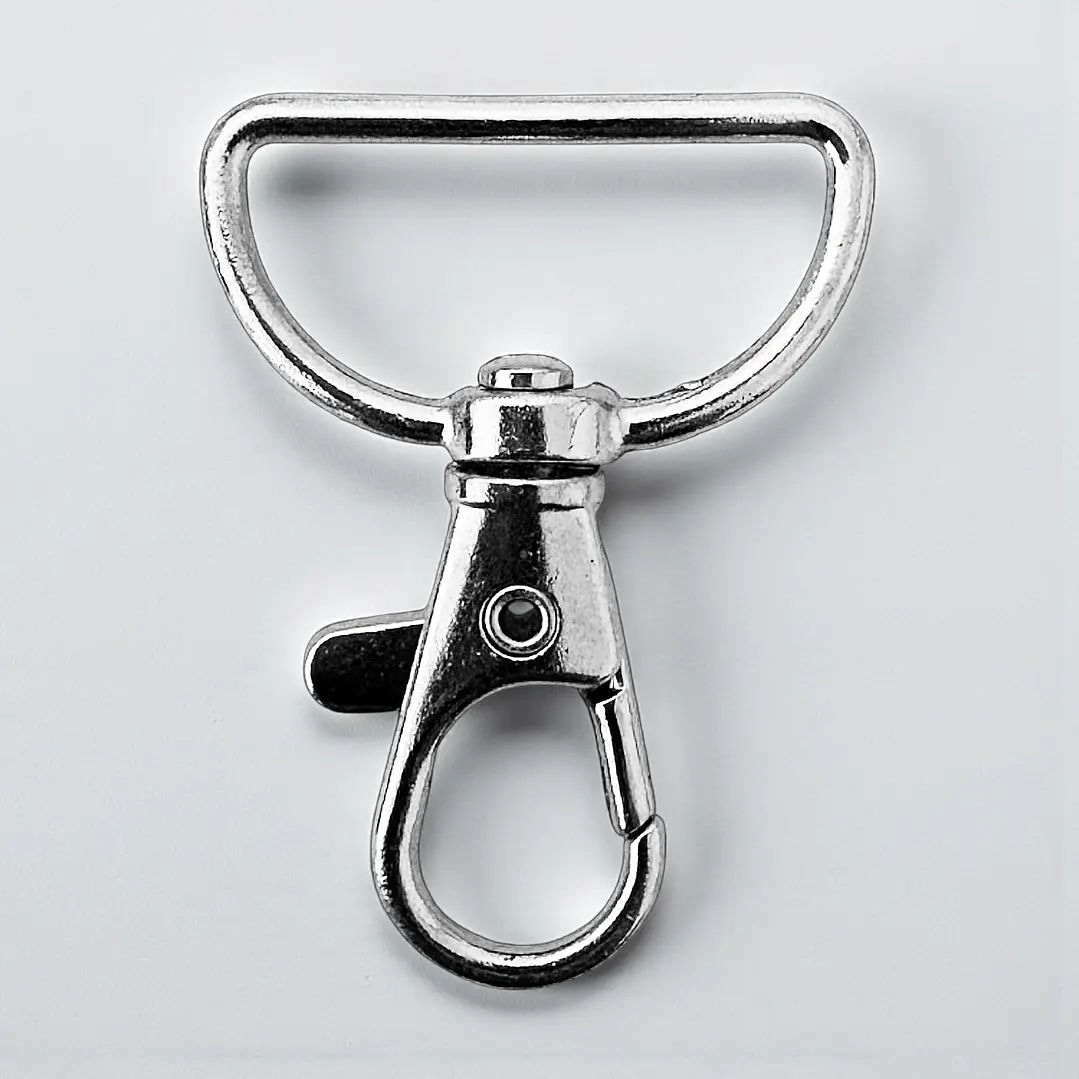 Mosquetones niquelados