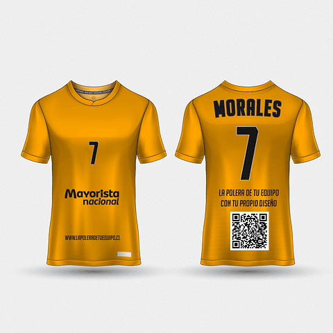 Polera deportiva personalizada base