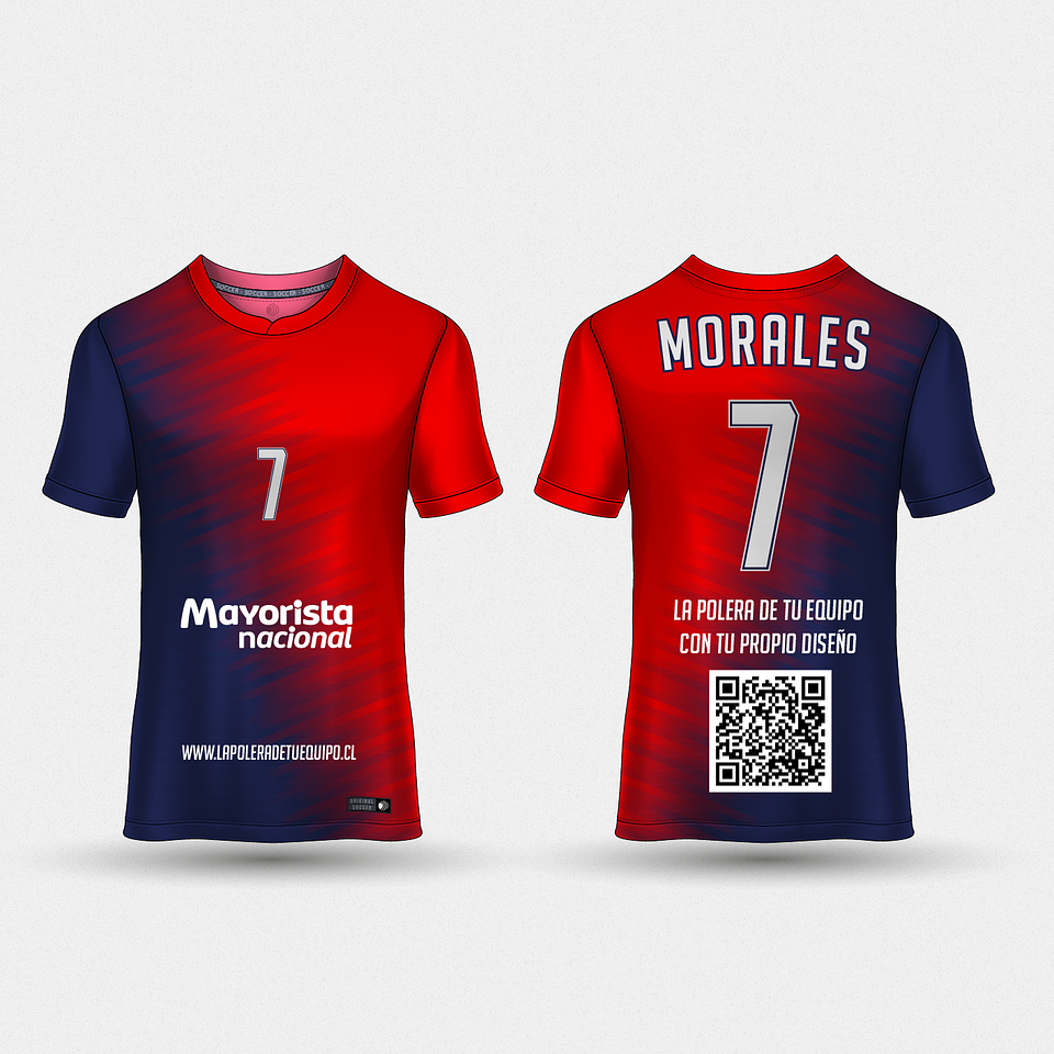 Polera deportiva personalizada Custom Pro 1