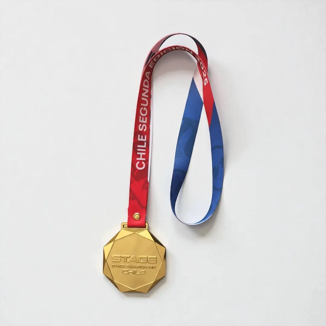 Cinta para medalla personalizada full color | Sublimada doble cara (2, 2.5 y 3cm)