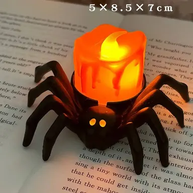 ARAÑA VELA LED