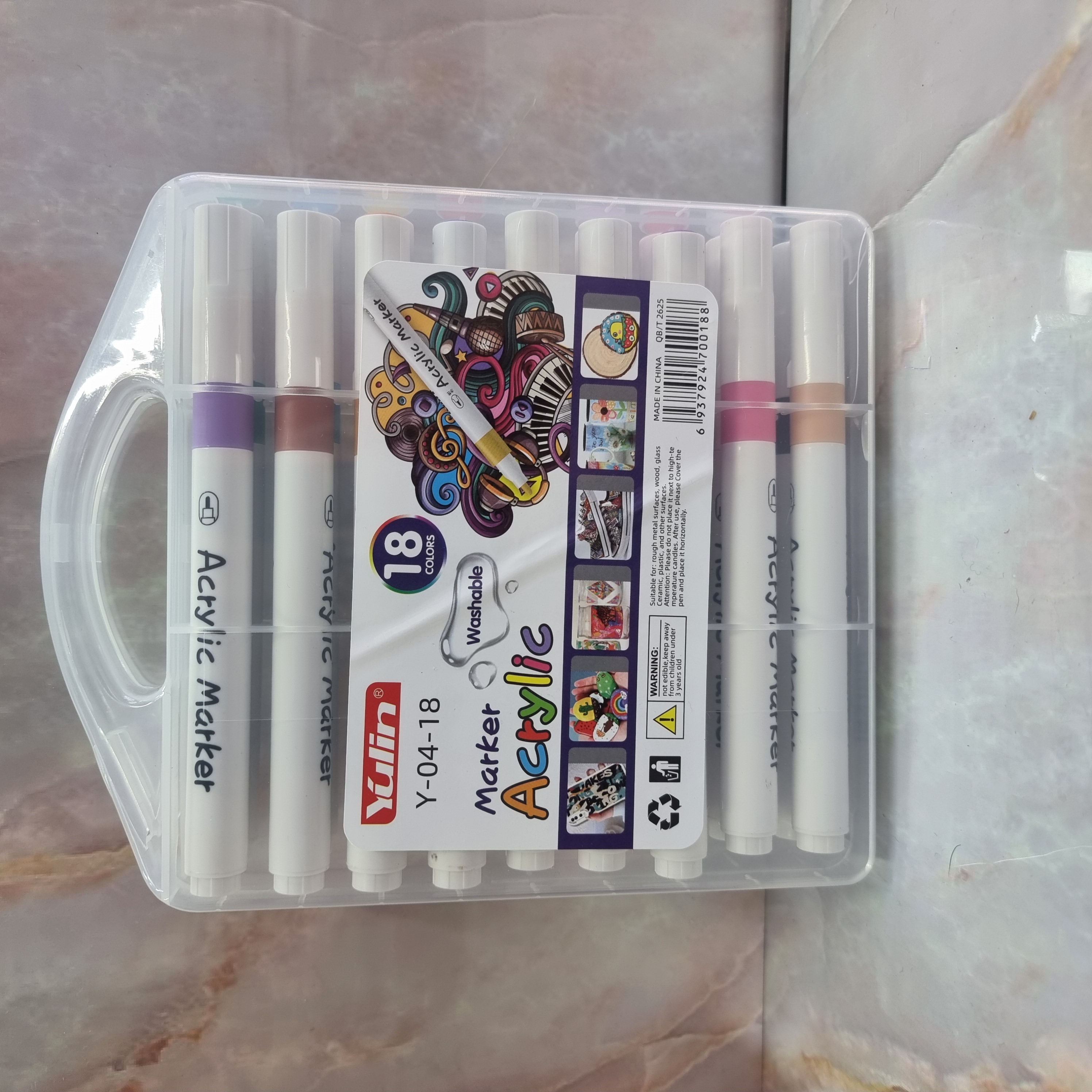 ACRILICO 18PCS