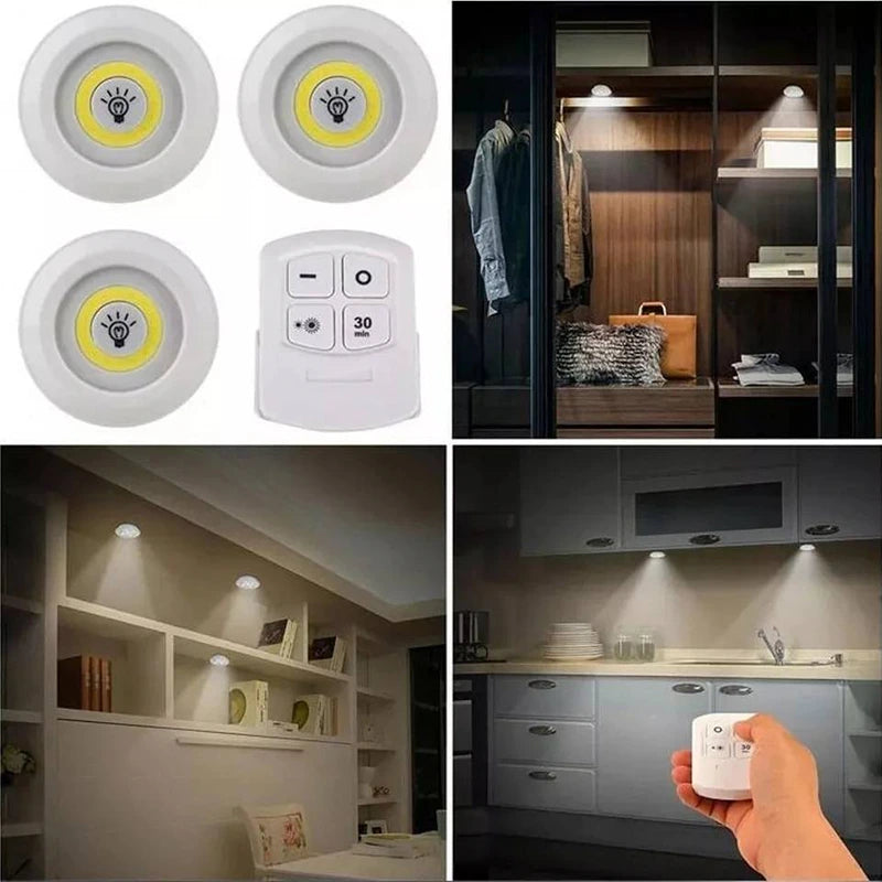 KIT 3 LUCES INALAMBRICAS