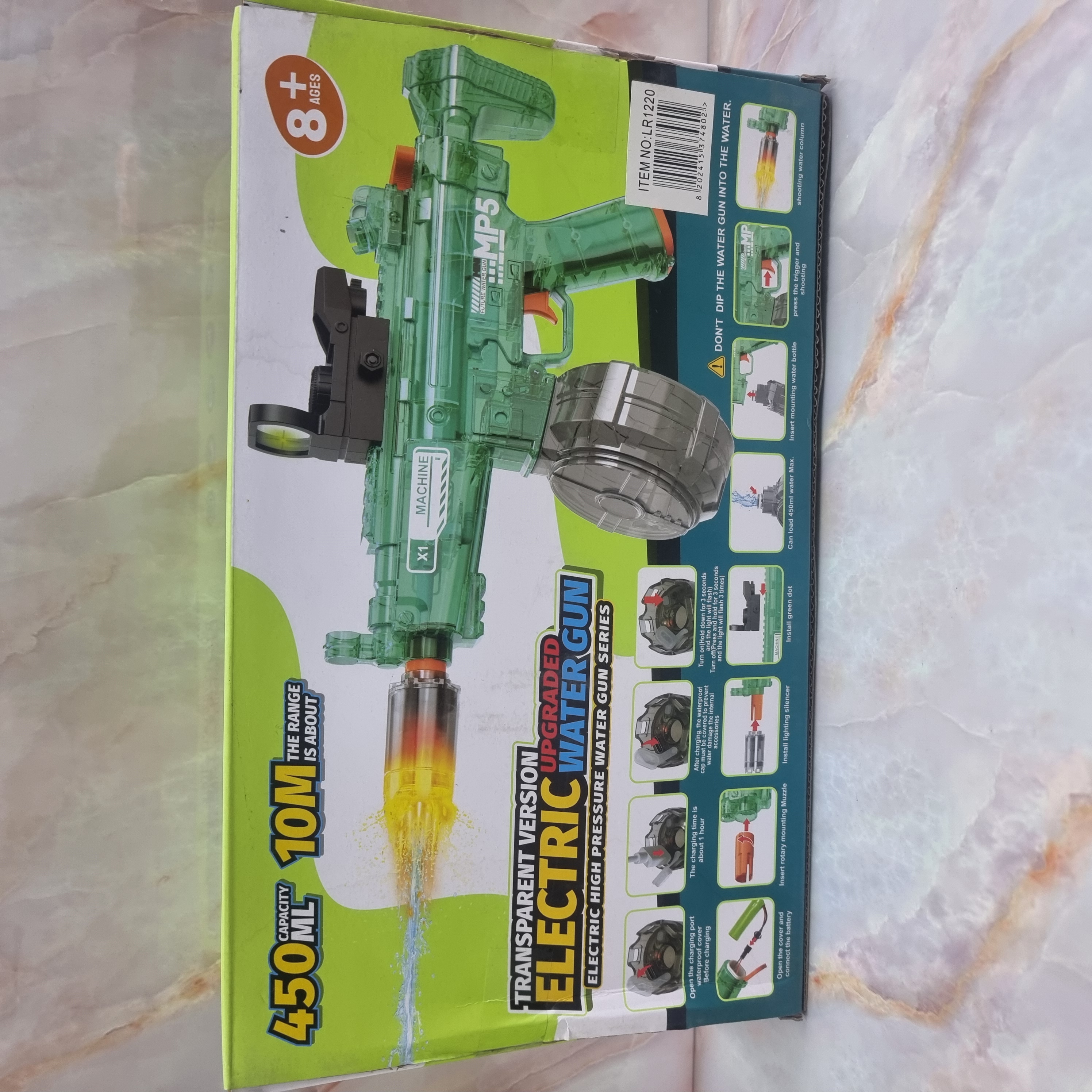 LANZA AGUA AK47