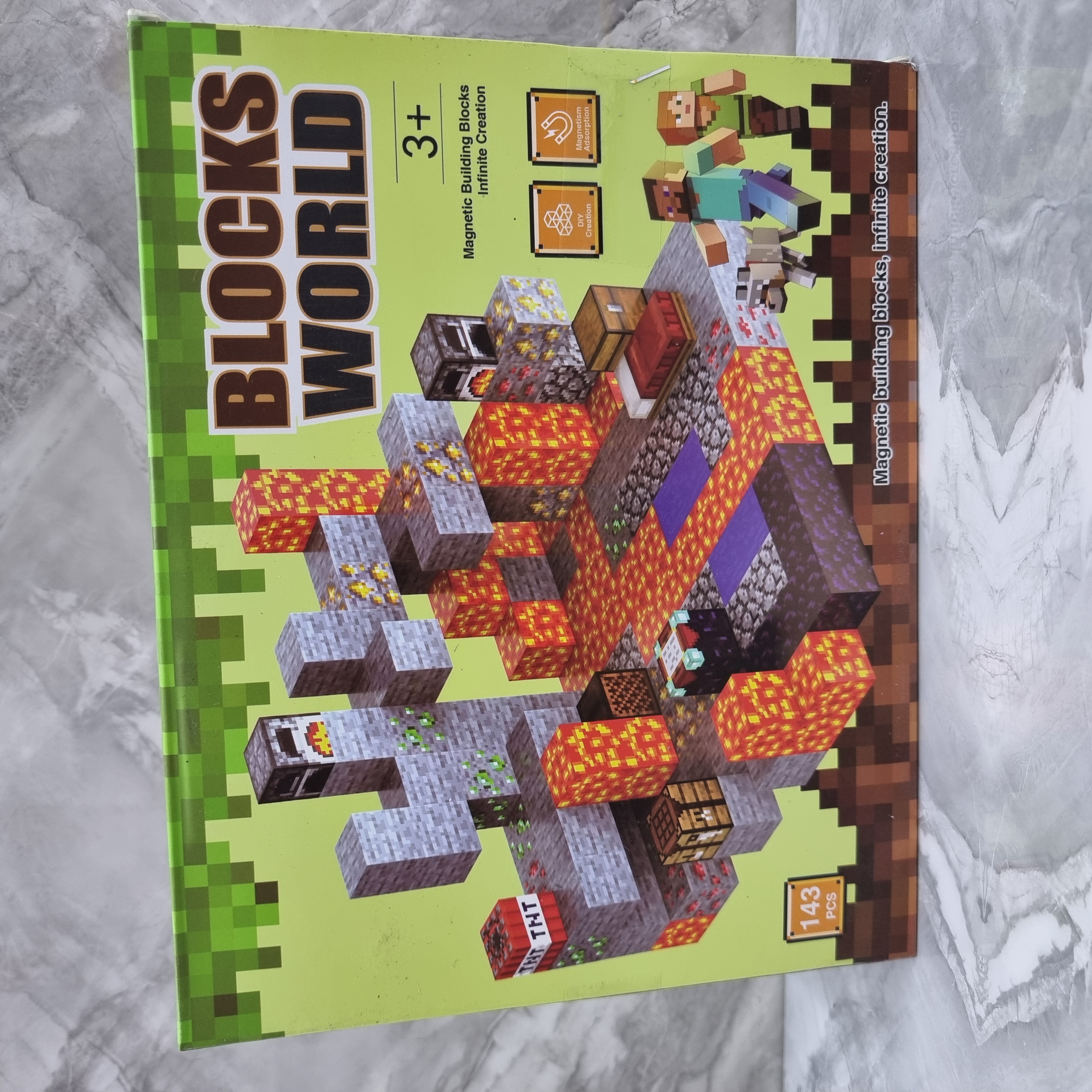 BLOCKS WORLD 143PCS