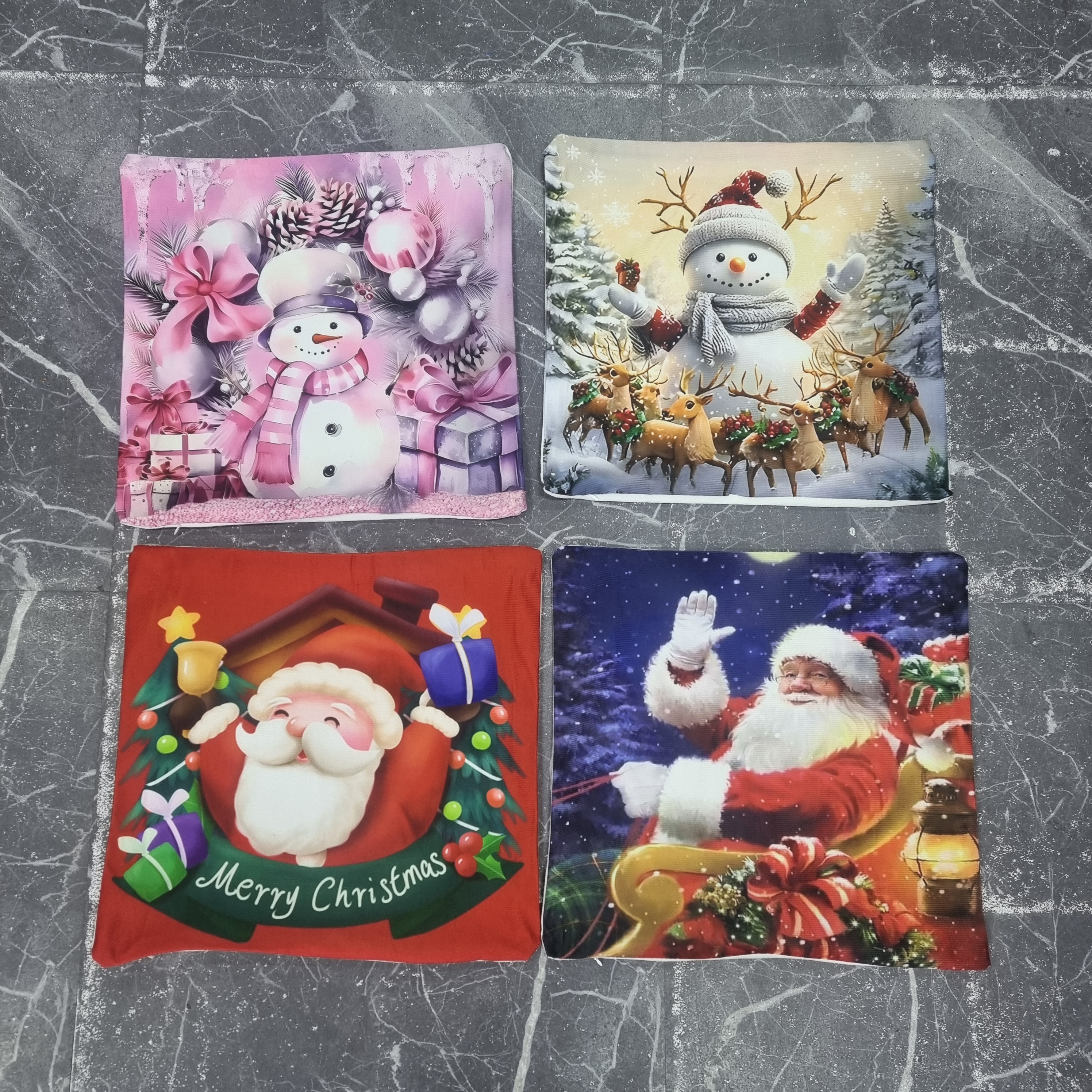 FUNDA COJIN NAVIDAD
