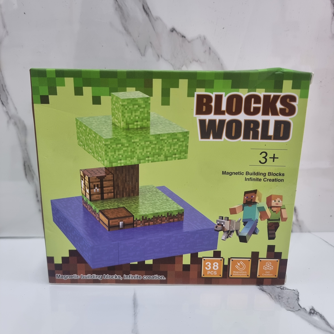 BLOCKS WORLD 38PCS 1