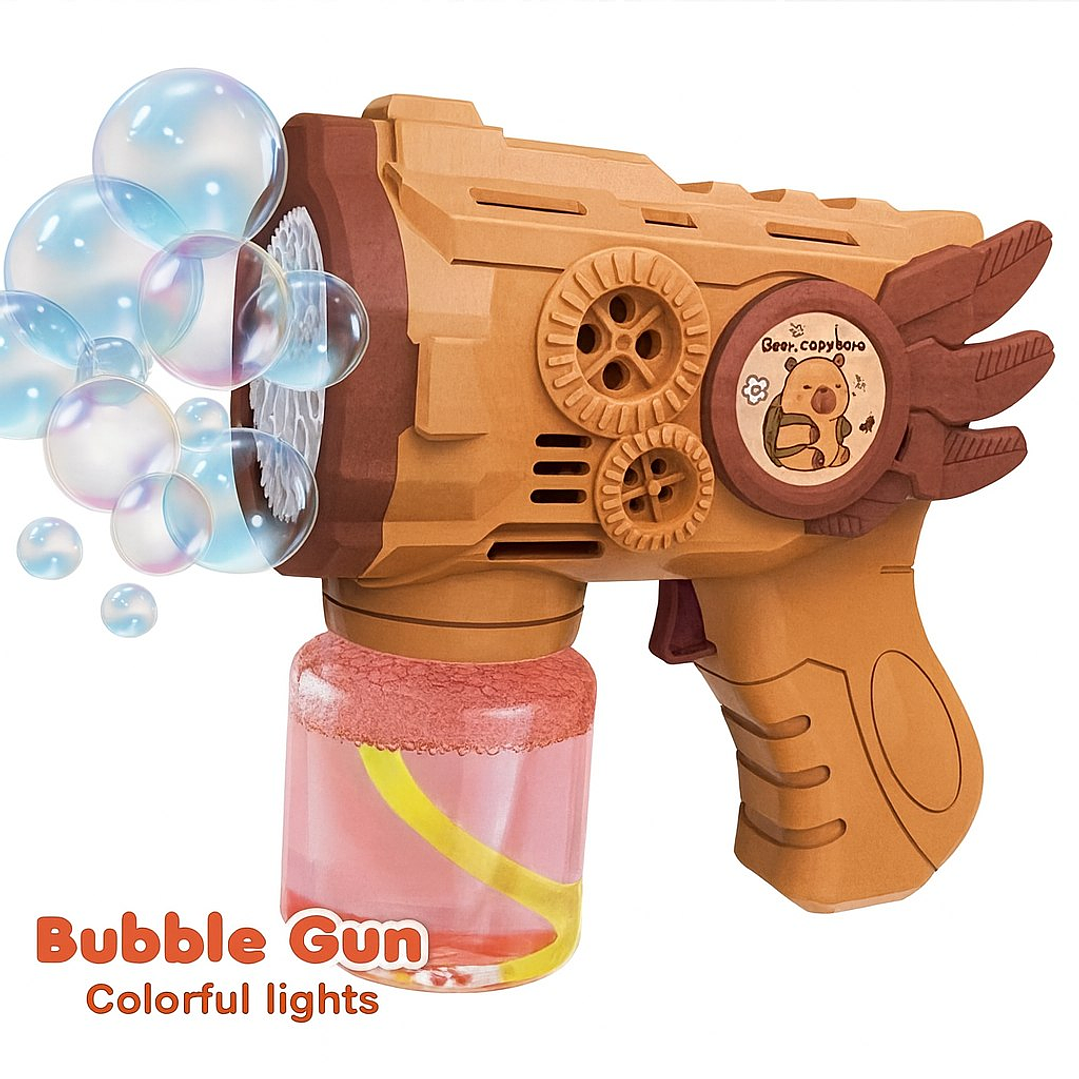 PISTOLA DE BURBUJAS ENGRANES 2