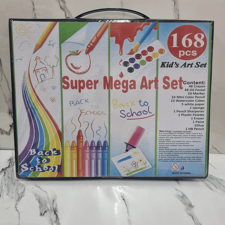 SET DE ARTE 168PCS 2