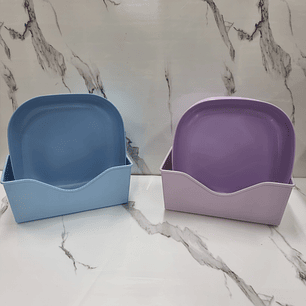 PLATO CUADRADO 11PCS