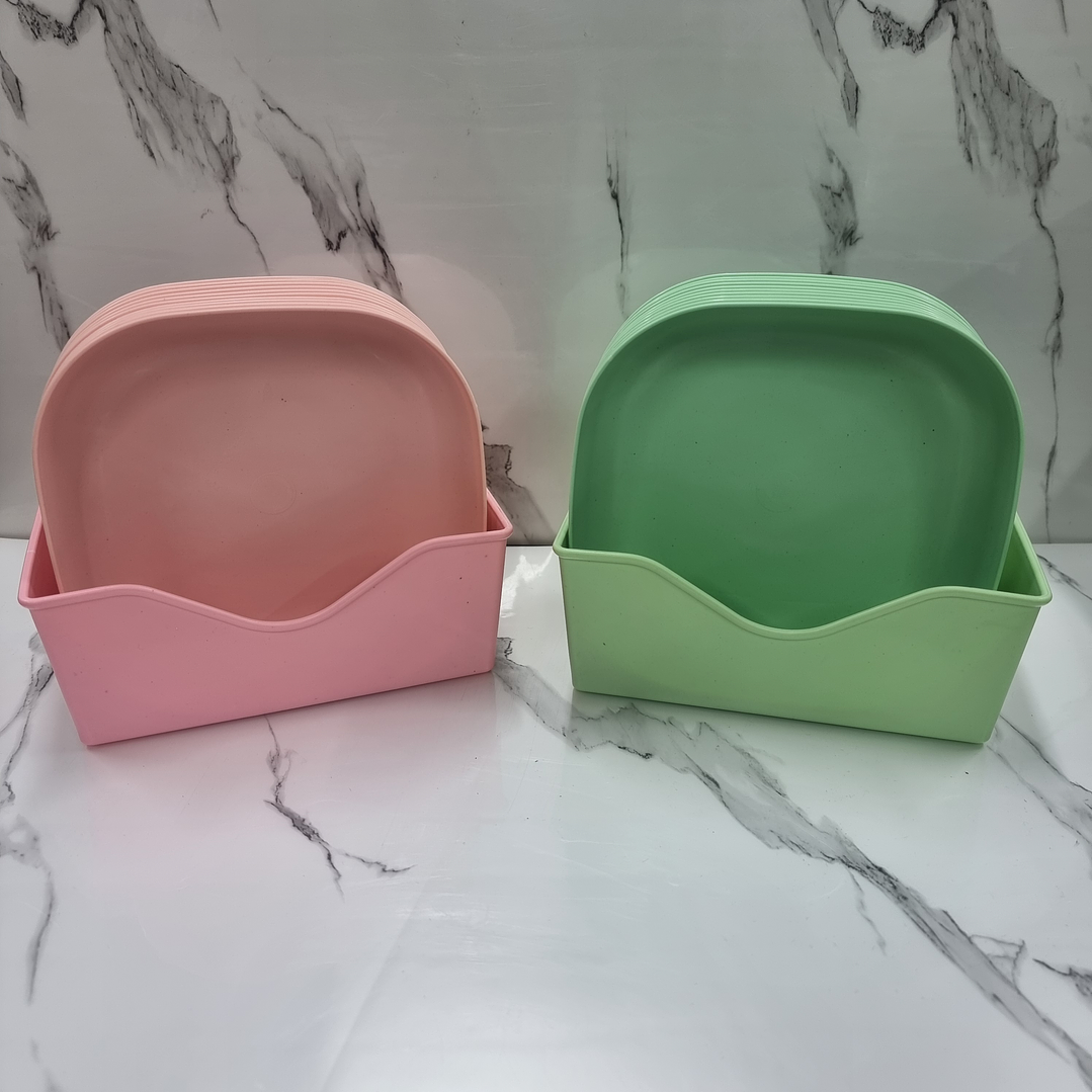 PLATO CUADRADO 11PCS 2