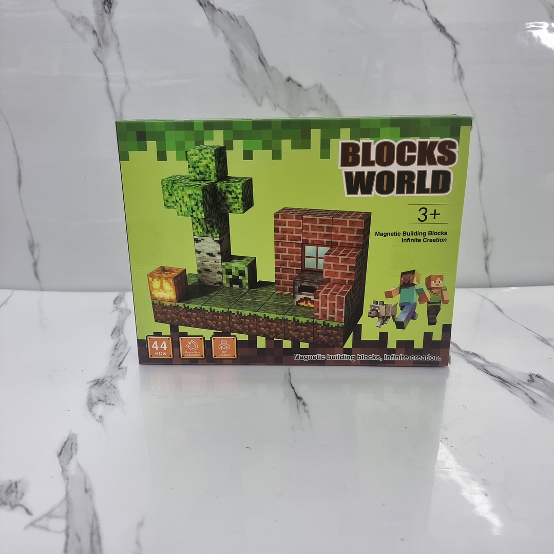 BLOCKS WORLD 44PCS 1