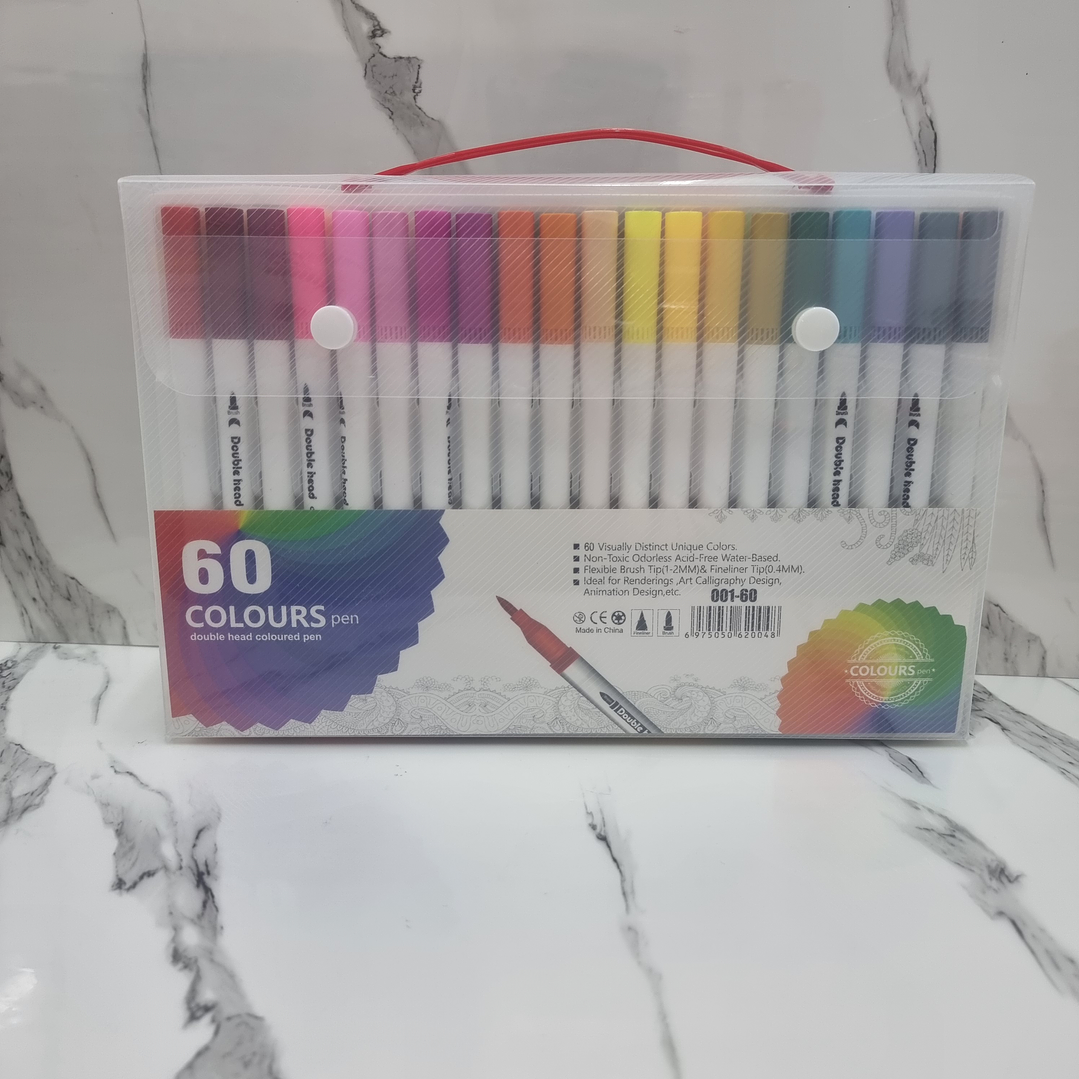 LAPIZ DOBLE PUNTA 60PCS 2