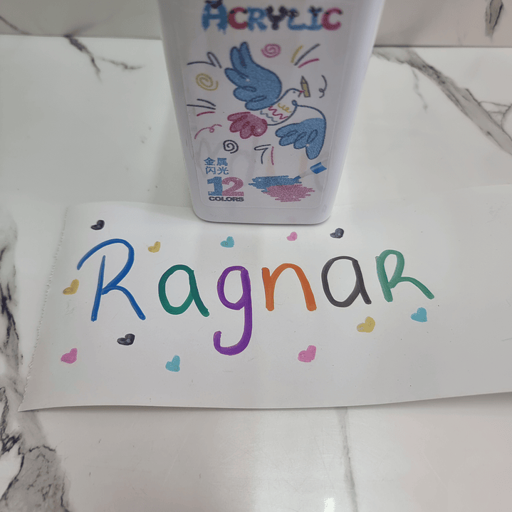 ACRILYC GLITTER 12PCS 2