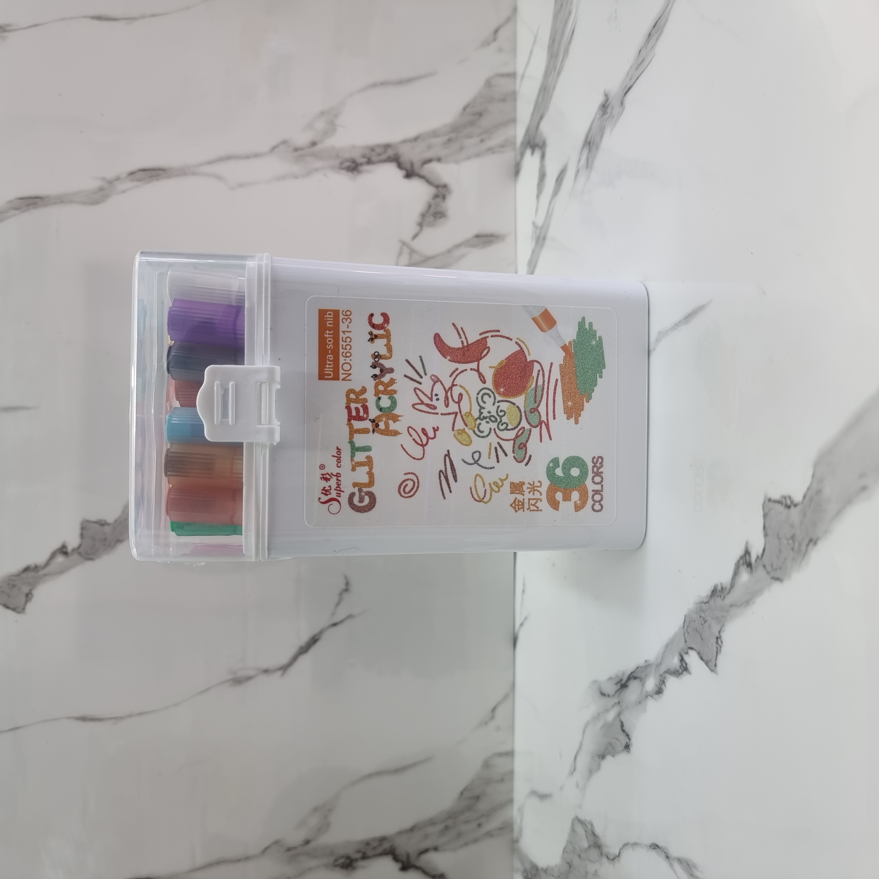 ACRILYC GLITTER 36PCS