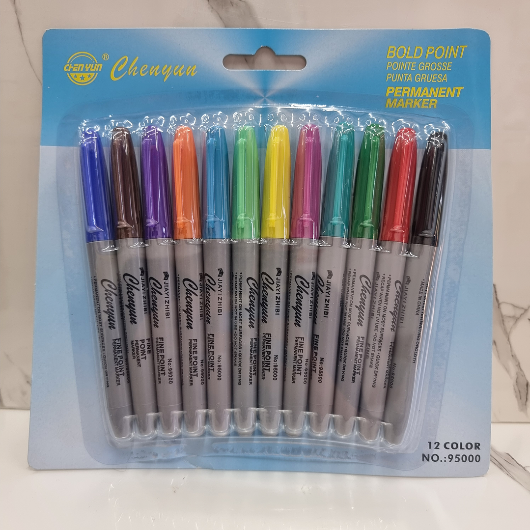 SET 12 PLUMONES DE COLOR 2