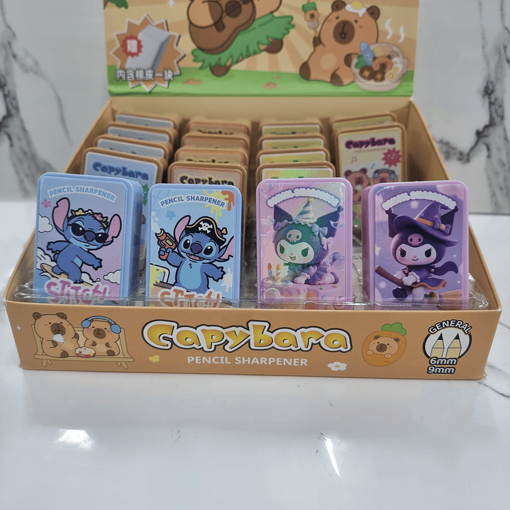 SACAPUNTAS CUADRADO 3