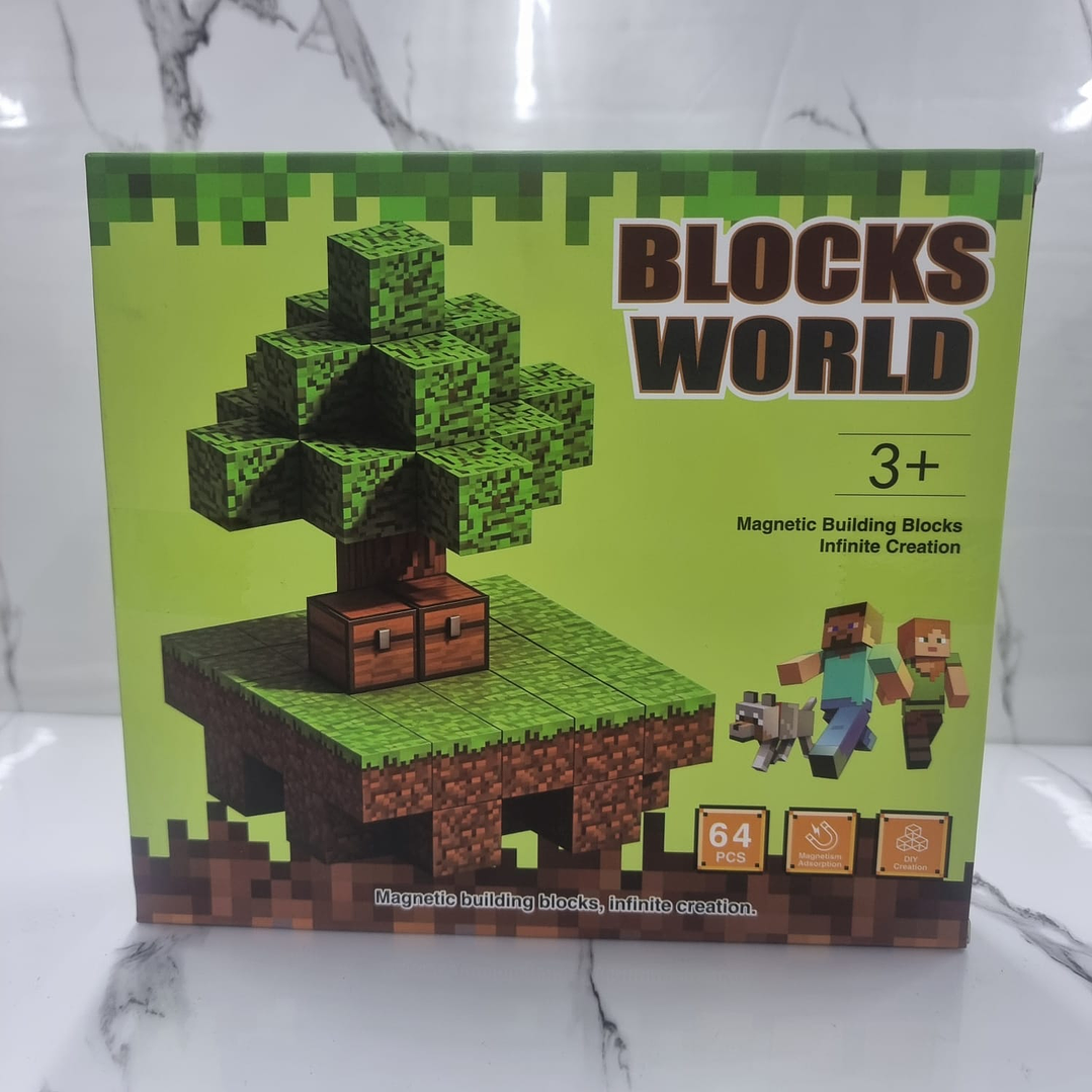 BLOCKS WORLD 64PCS 1