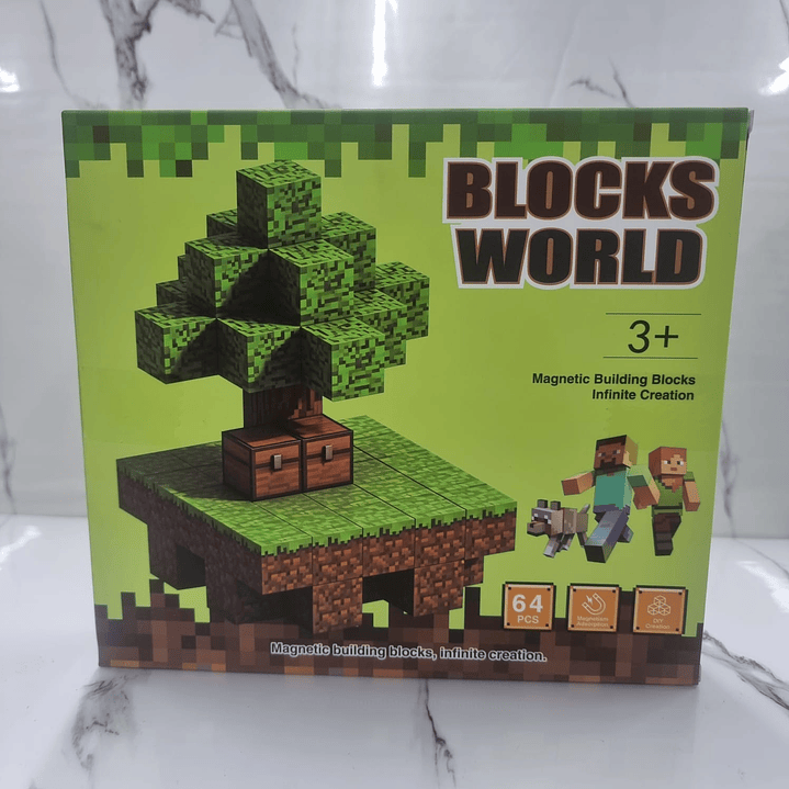 BLOCKS WORLD 64PCS 1