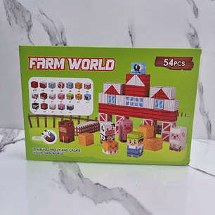 FARM WORLD 54PCS