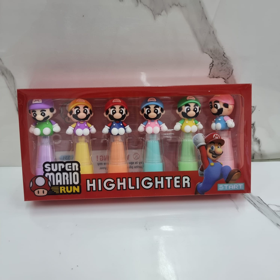 DESTACADOR HIGHLIGHTERS 6PCS 2