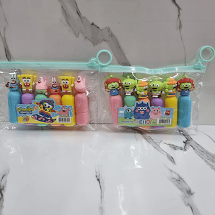 DESTACADOR KAWAII 6PCS