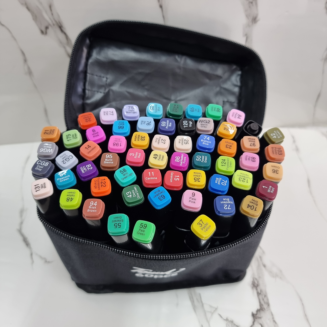 MARCADORES BOLSA 60PCS 2