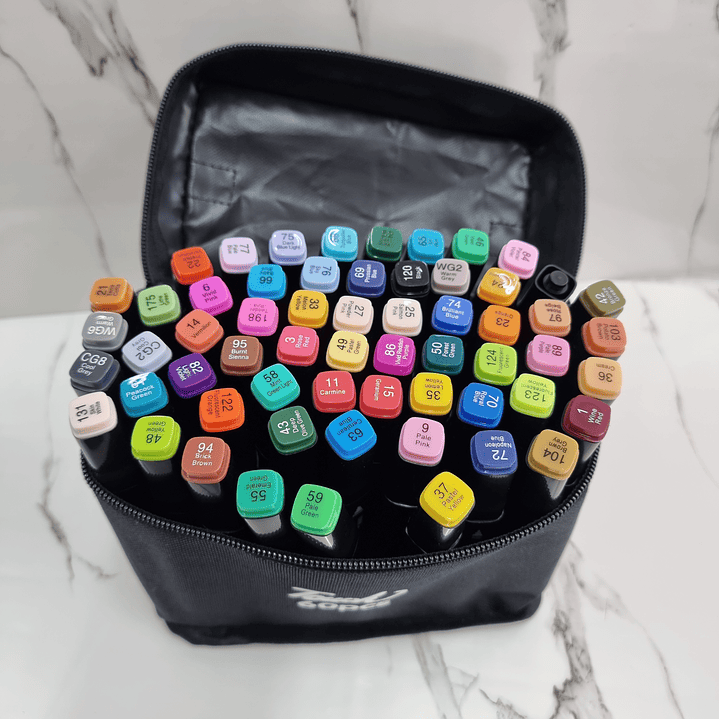 MARCADORES BOLSA 60PCS 2