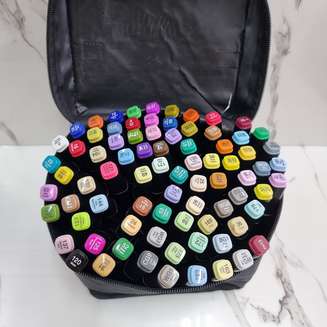 MARCADORES BOLSA 80PCS 2