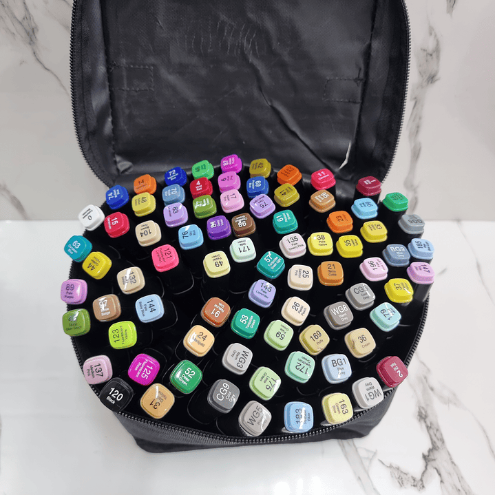 MARCADORES BOLSA 80PCS 2