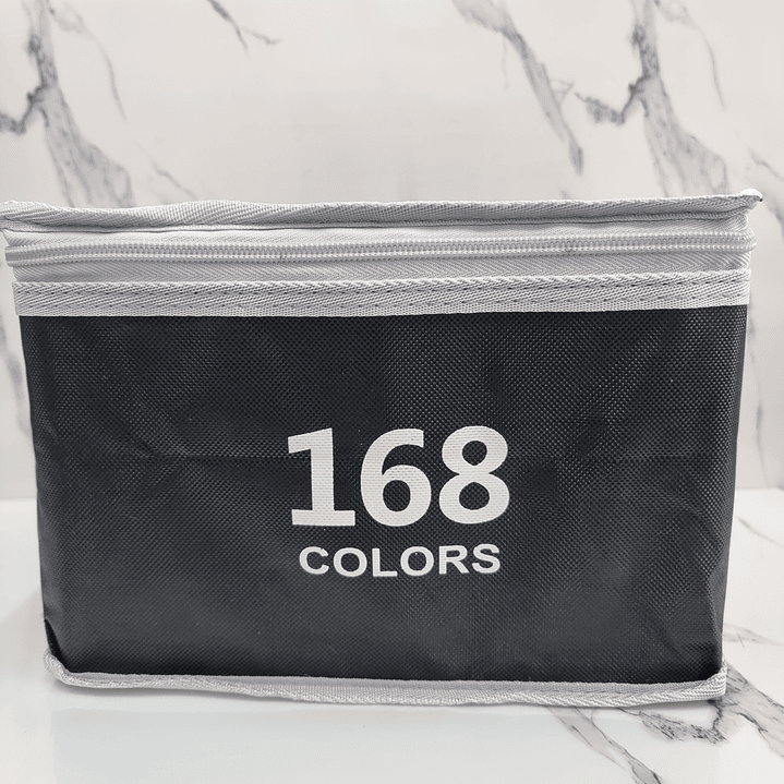 MARCADORES BOLSA 168PCS 2