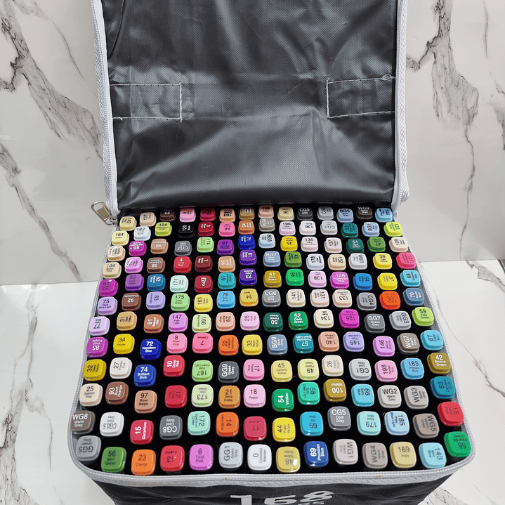 MARCADORES BOLSA 168PCS 3