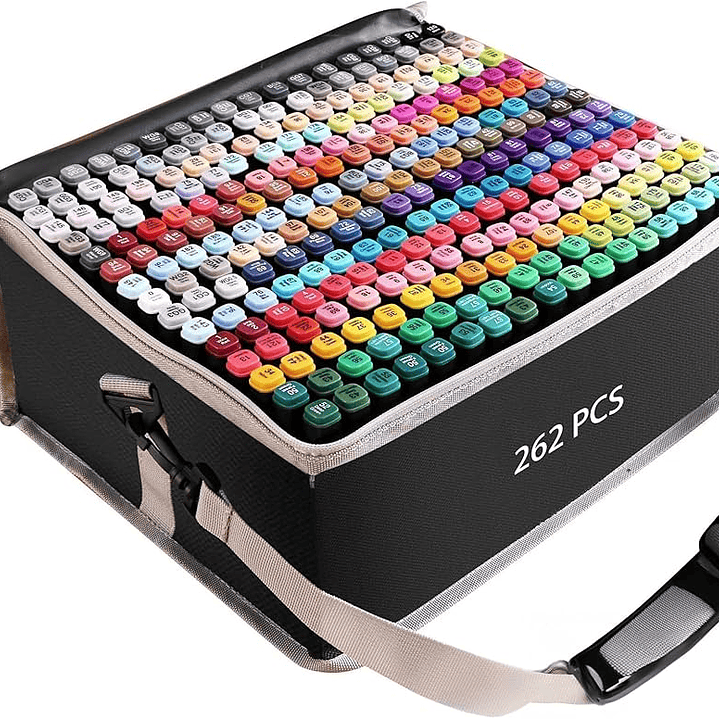 MARCADORES BOLSA 262PCS 1