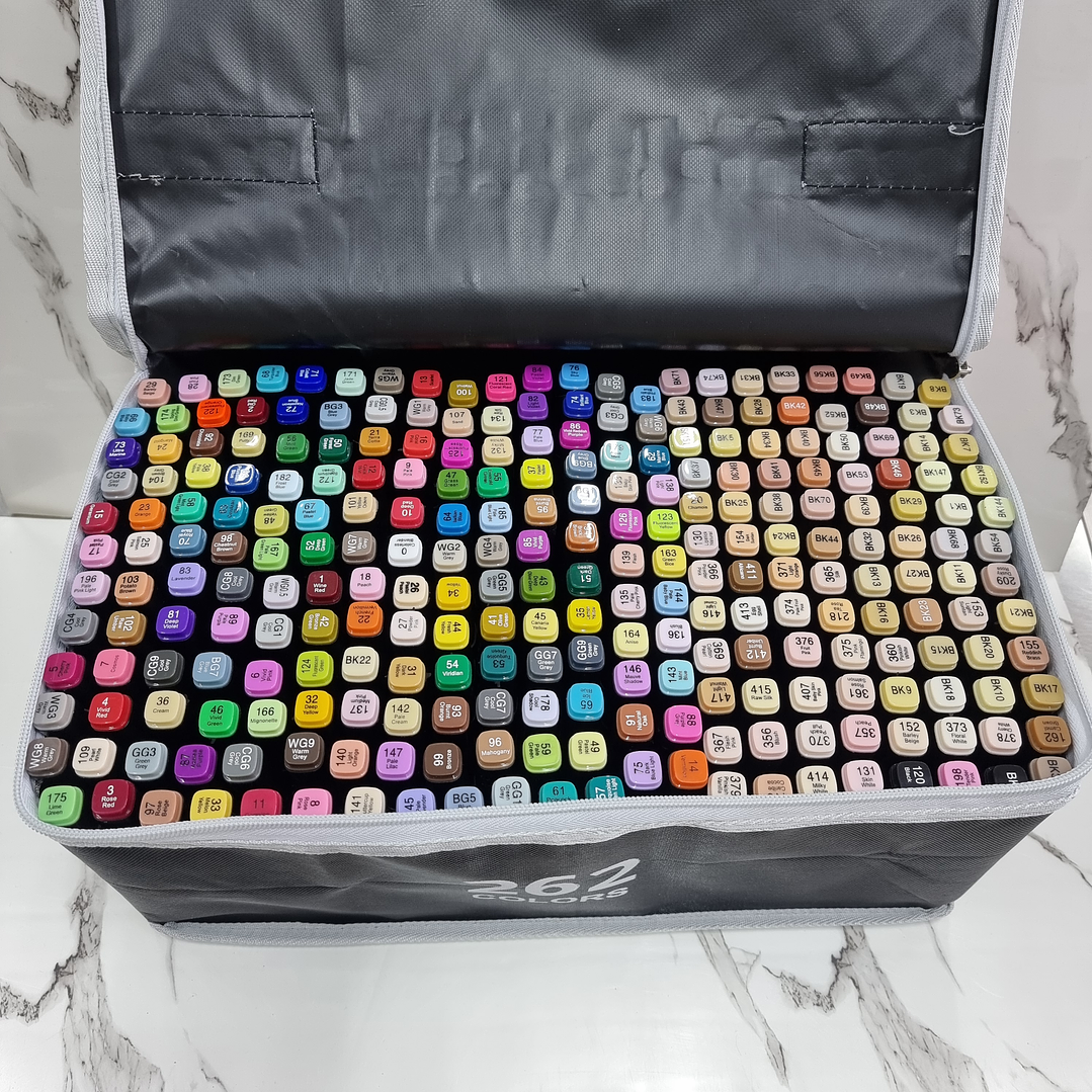 MARCADORES BOLSA 262PCS 3