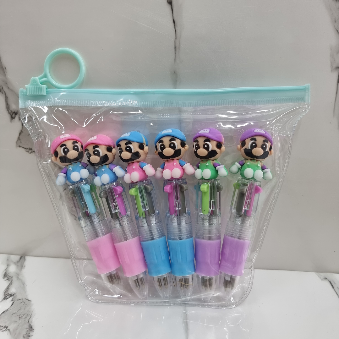 ESTUCHE 6 LAPICES 5COLORES 3